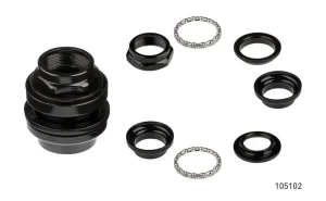 Juego de Dirección NECO Externo 25.4mm Acero Negro