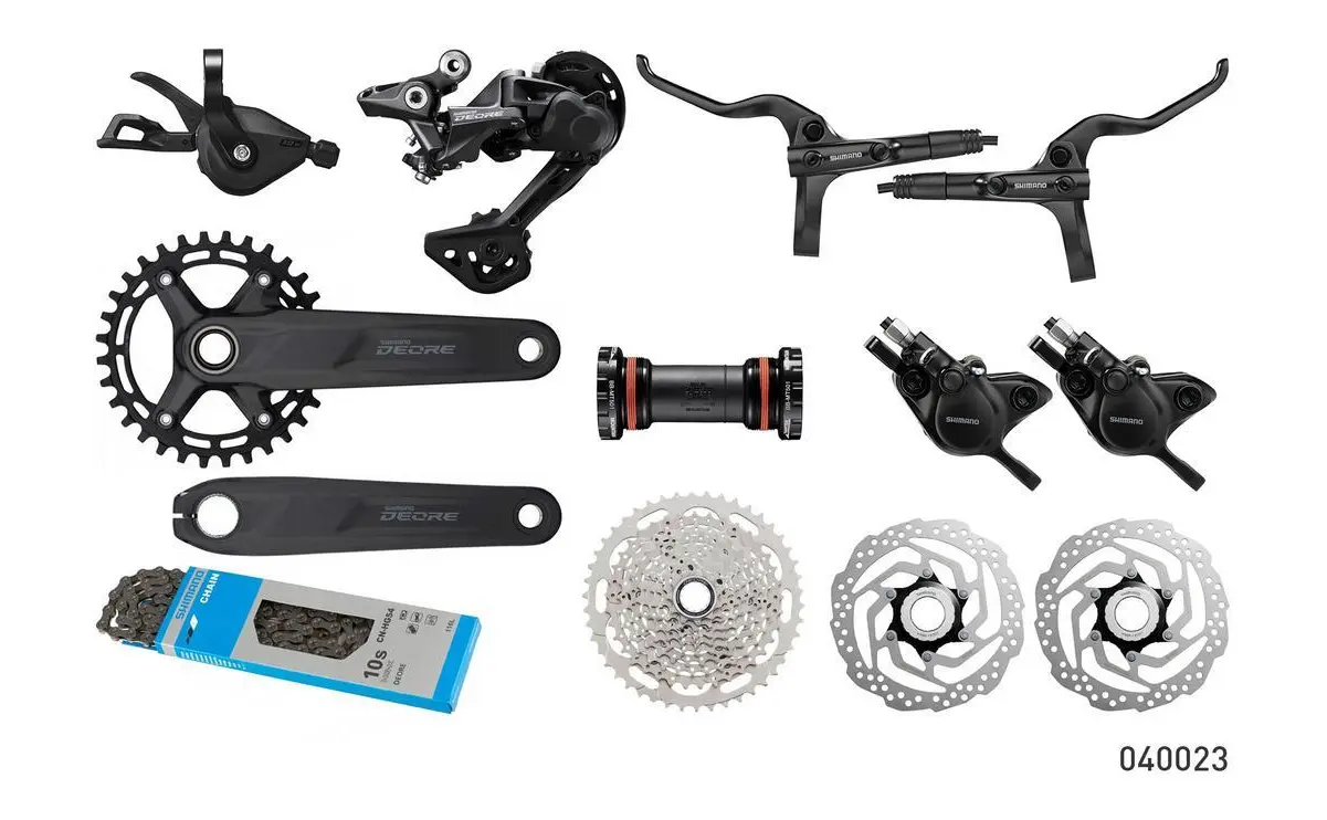 Grupo Transmisión Shimano MTB 1x10v 11-46T