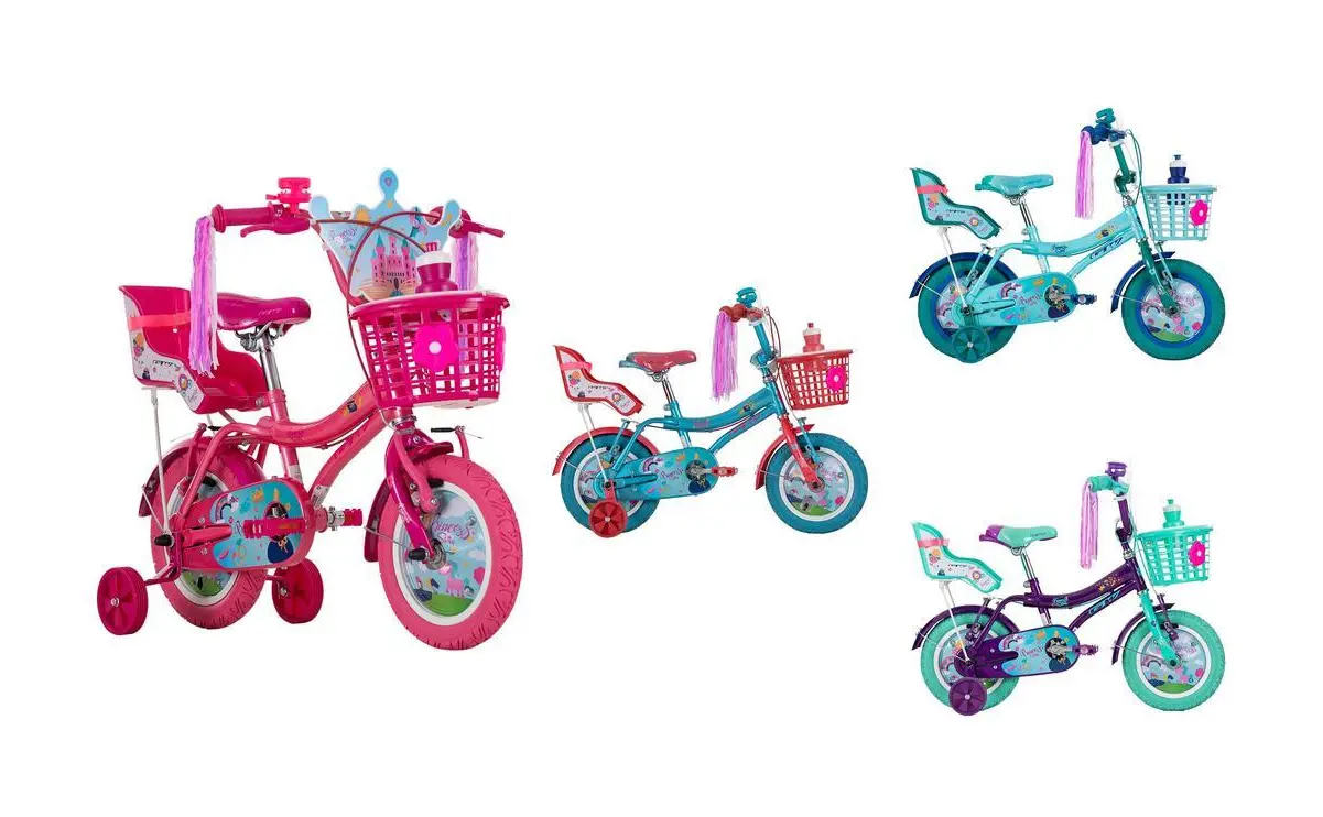 Bicicleta Infantil Niña 12P Princess Story GW